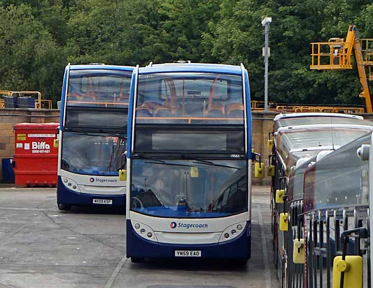 Stagecoach Yorkshire Alexander Dennis Enviro400 19562 & 19512